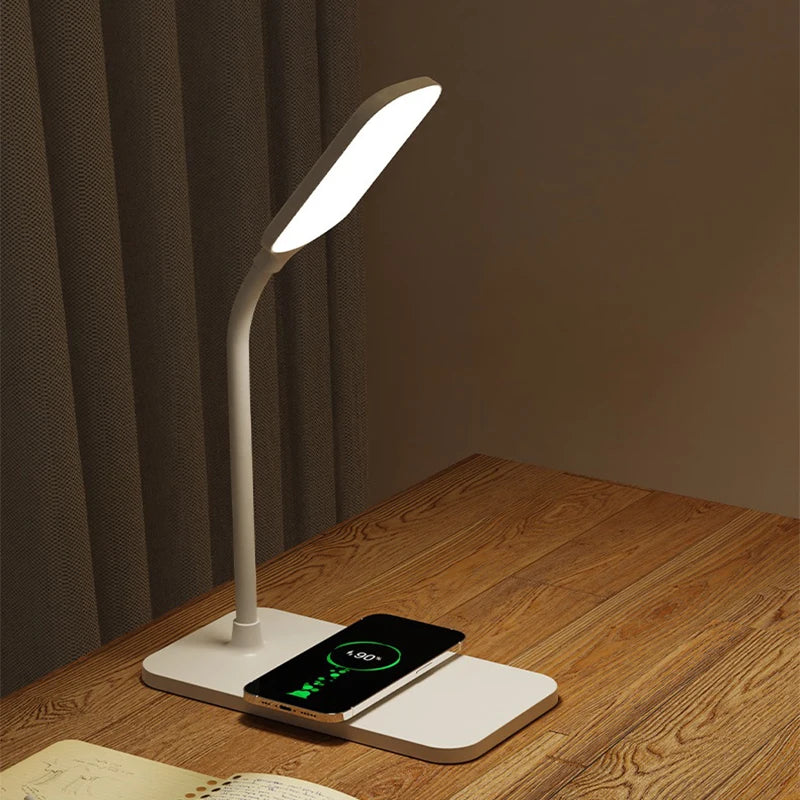 Desk Lamp with Wireless Charger