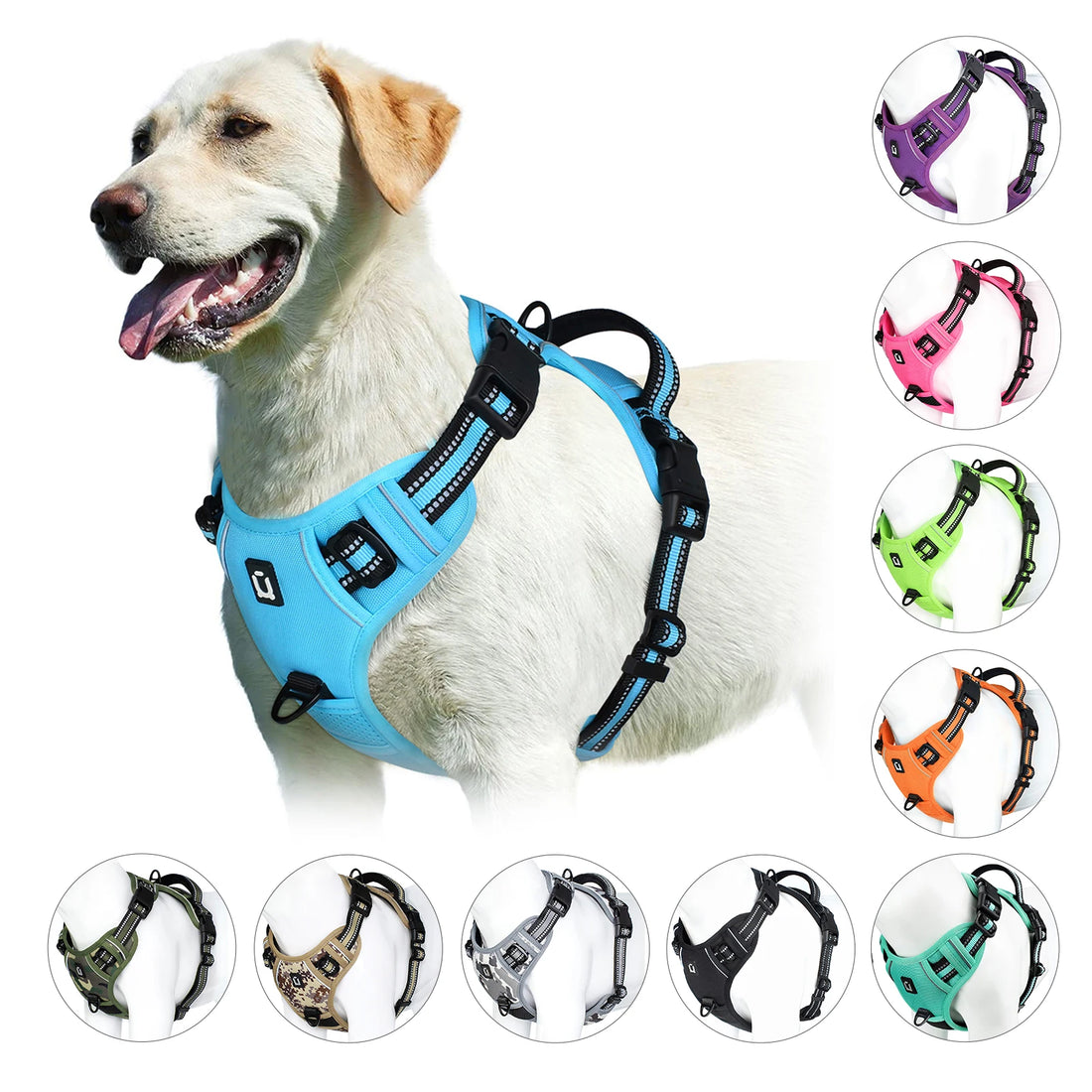 Adjustable Soft Padded Pet Vest