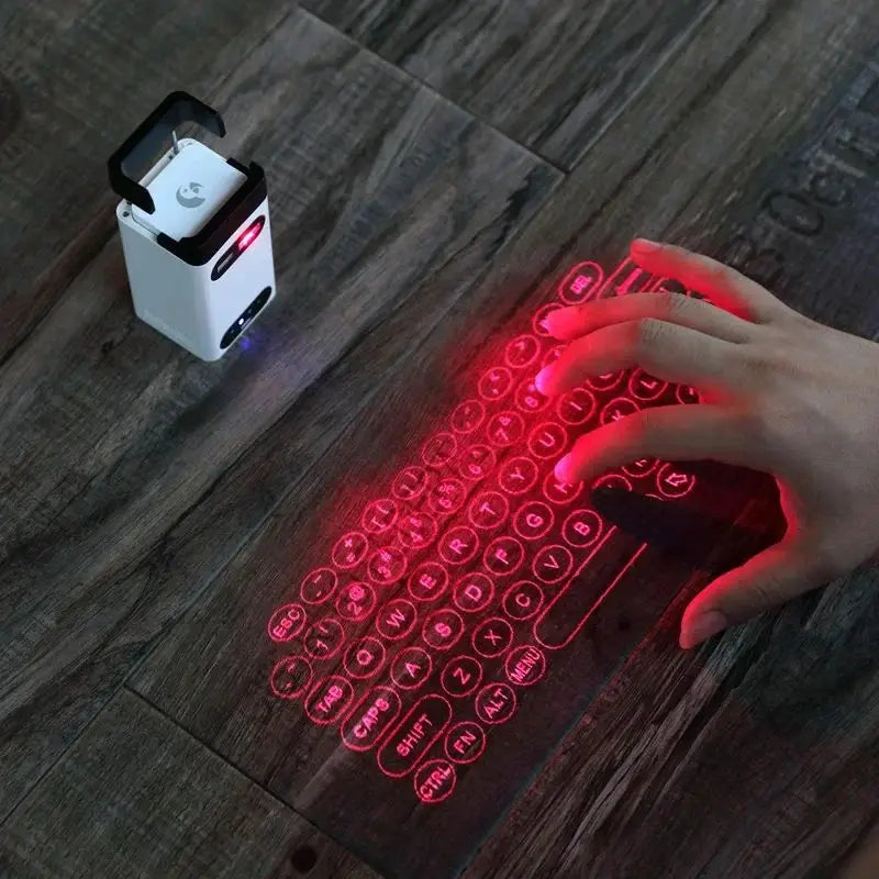 Laser Projection Keyboard Virtual Touch