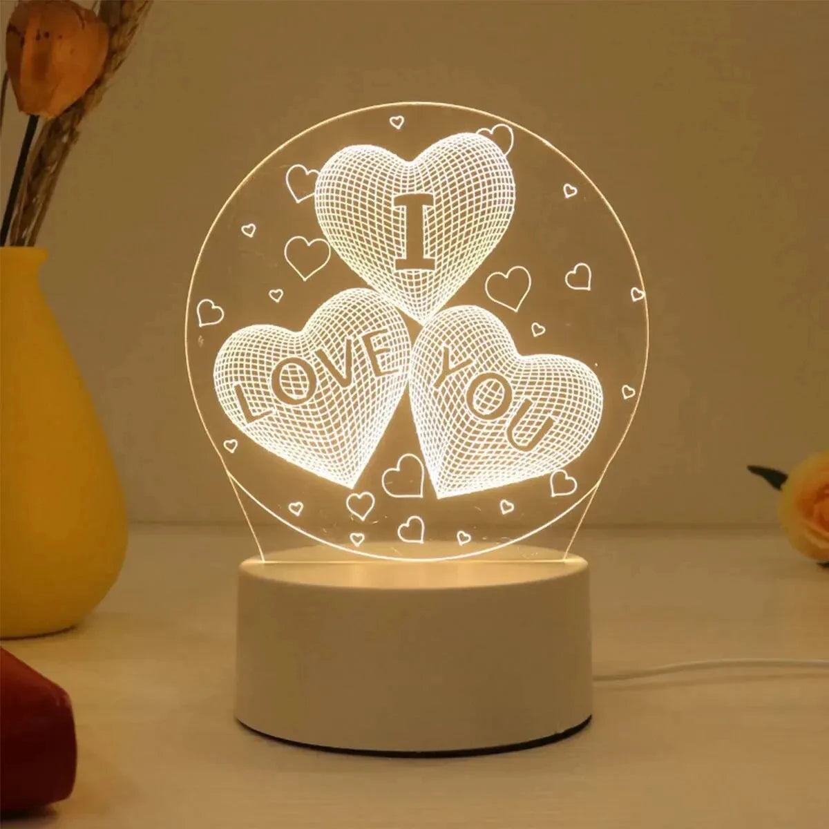 Creative Bedside Lamp & Holiday Gift