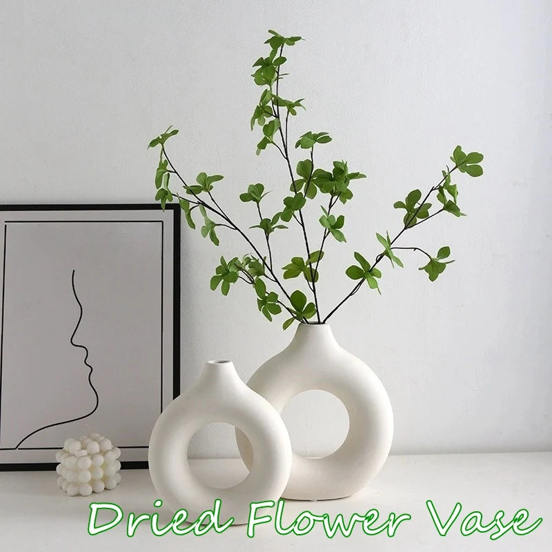 Decorative Donut Design Flowerpot