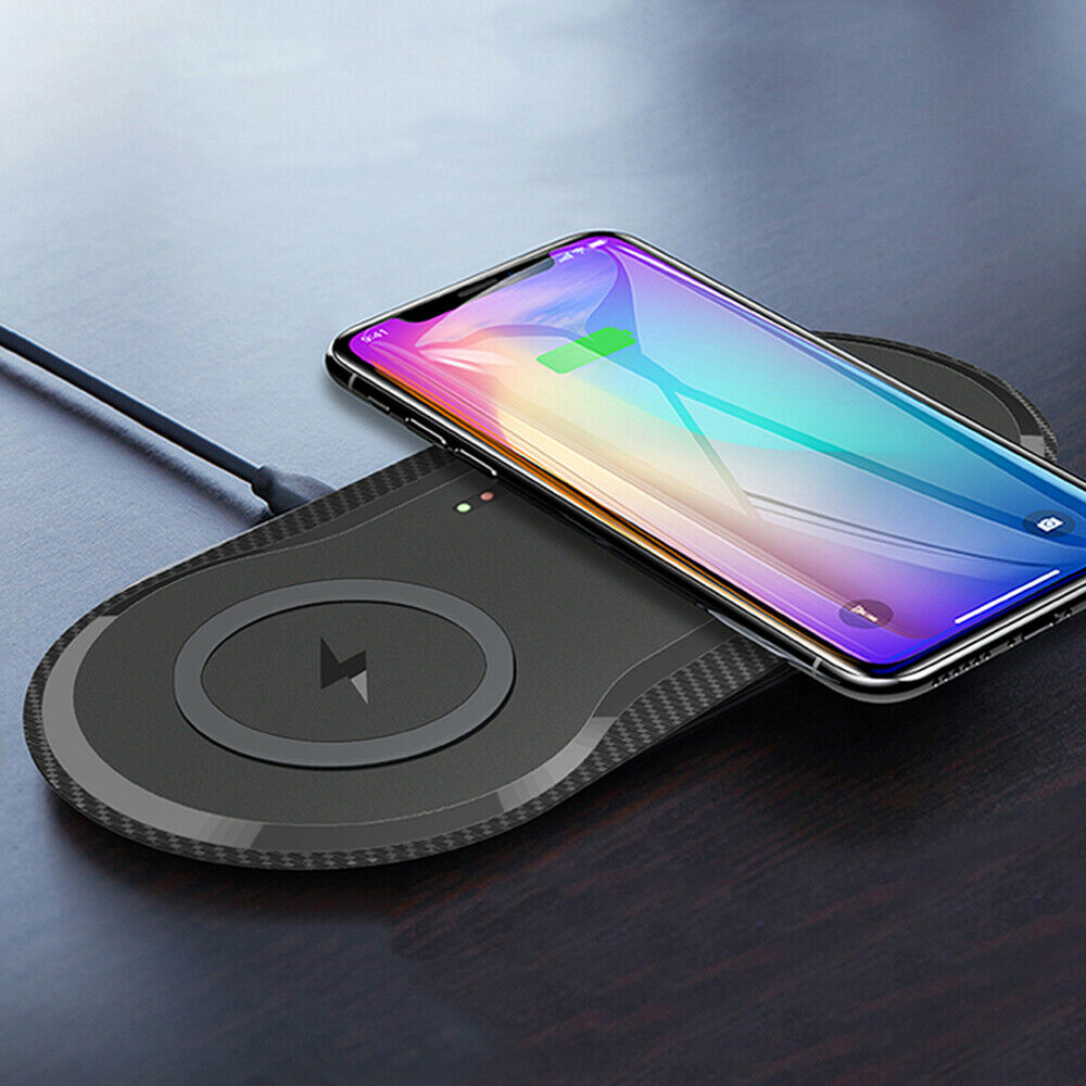 2-in-1 Fast Wireless Charger Pad 40W